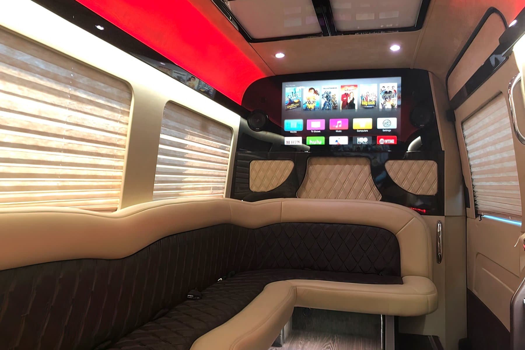 12 PAX MERCEDES PARTY BUS exterior 3