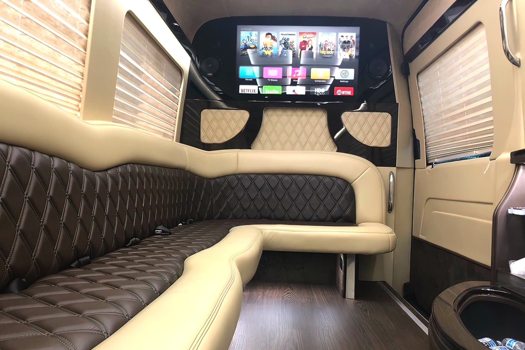 12 PAX MERCEDES PARTY BUS exterior 4