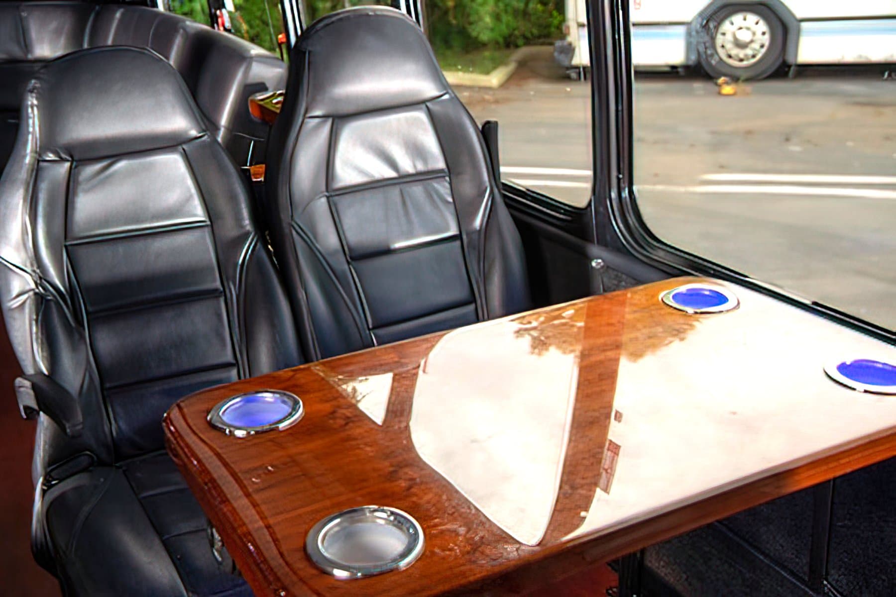 16 PASSENGER LIMO VAN exterior 2