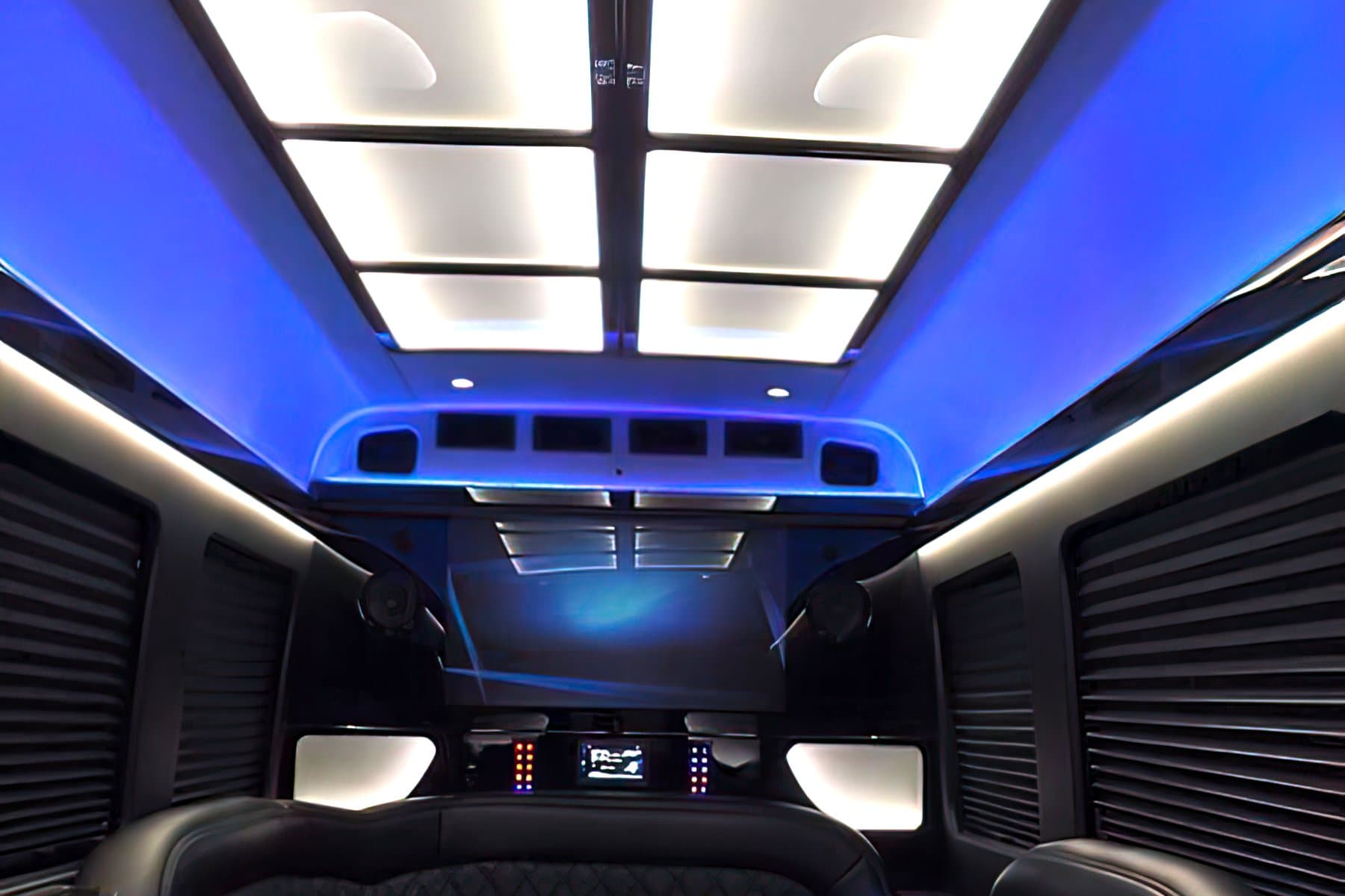 14 PAX Mercedez Benz Sprinter Party Bus exterior 3