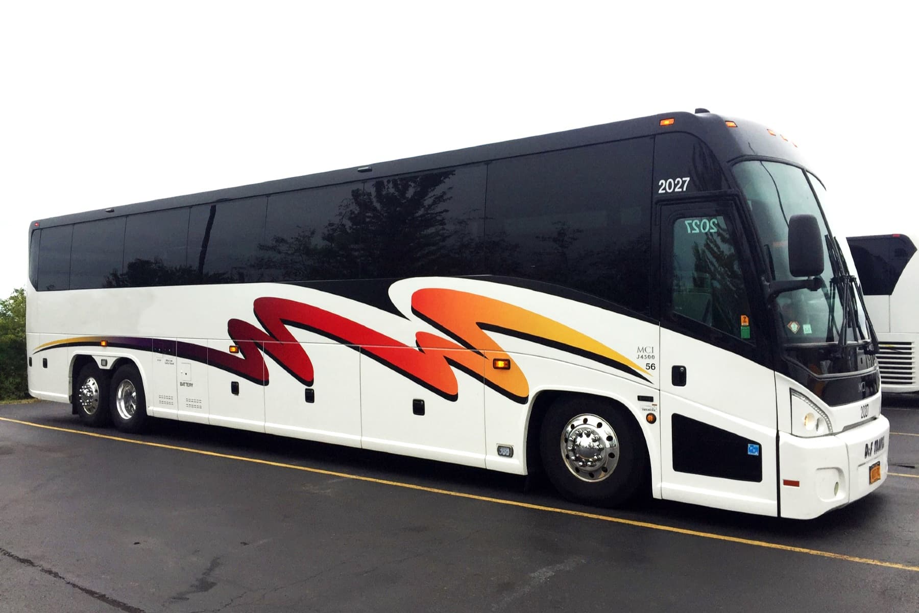 56 Passenger Coach - Motor Coach for charter