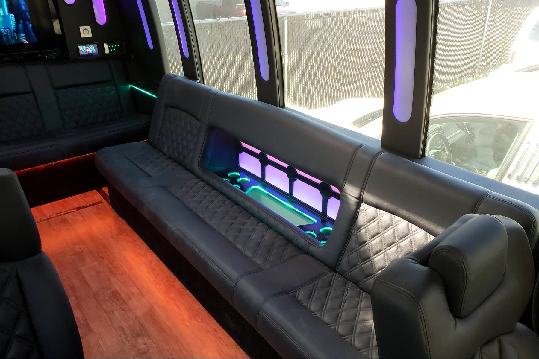 20 PAX Embassy Party Bus exterior 2