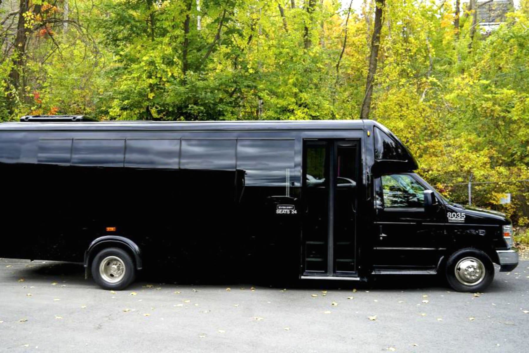 20 PAX Embassy Party Bus exterior 3