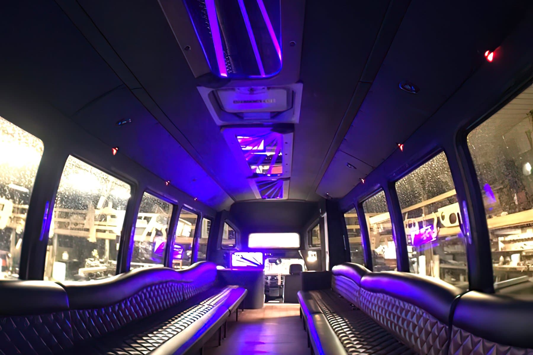 30 PAX Coach Limo Bus exterior 6