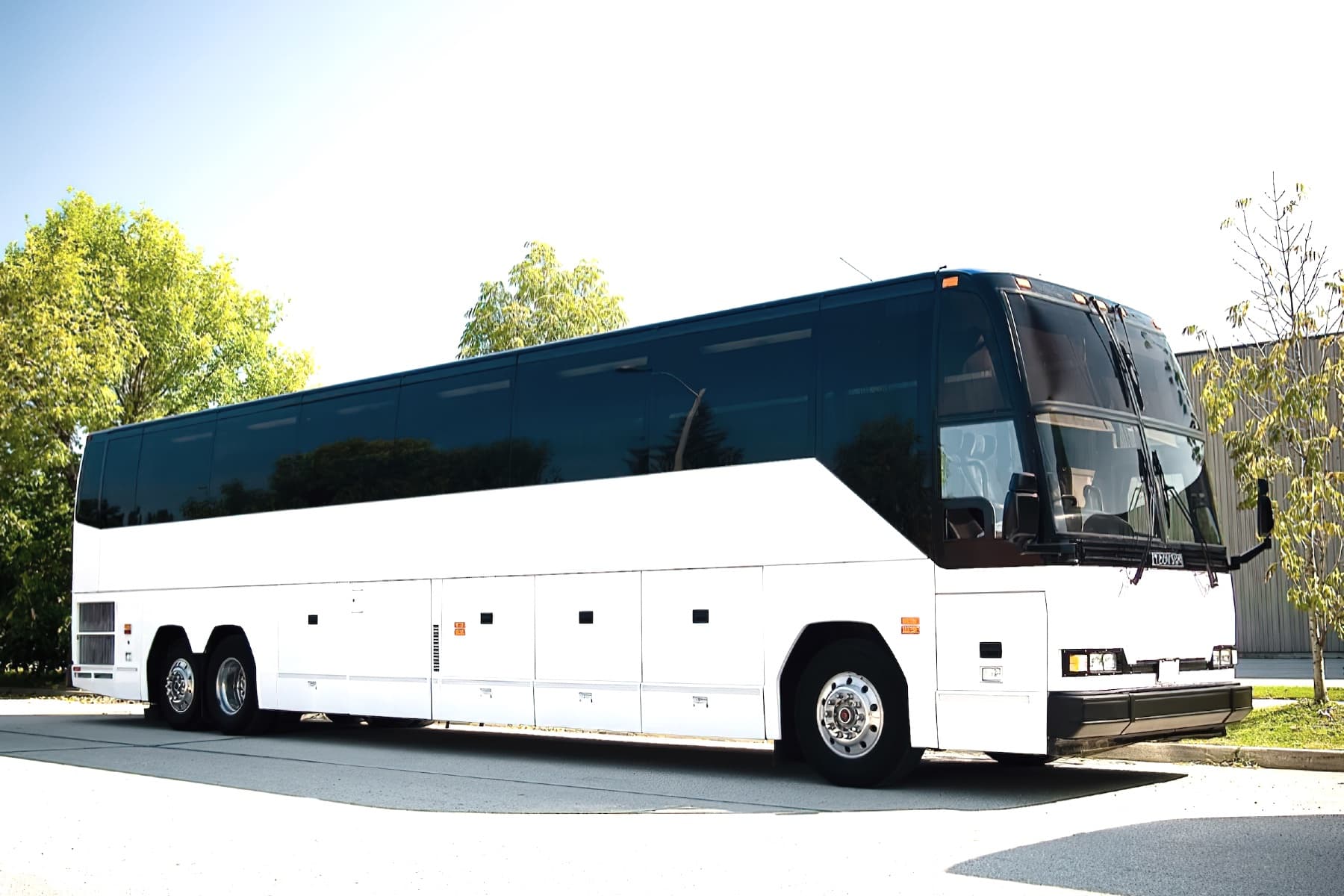 55 Passenger Prevost Lounge Party Bus - Party Bus for charter