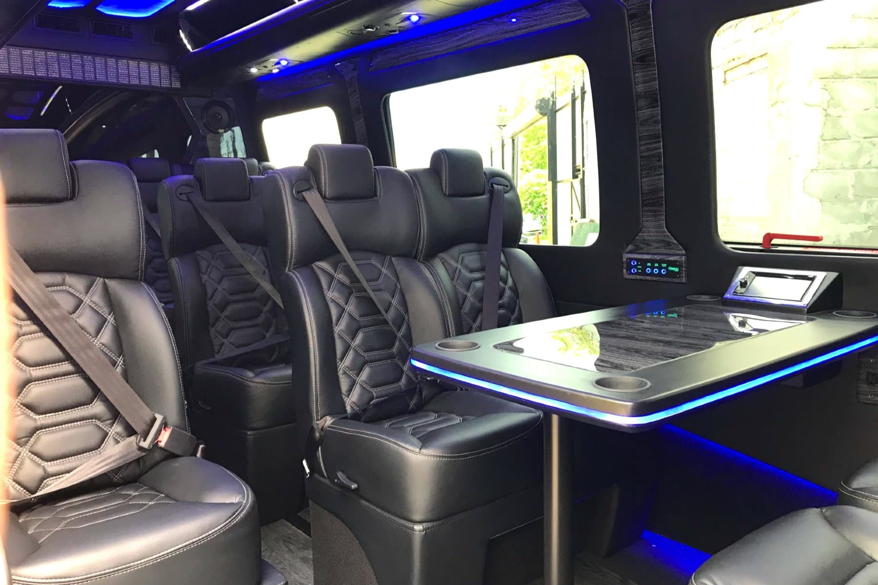 14 PAX Sprinter Van exterior 2