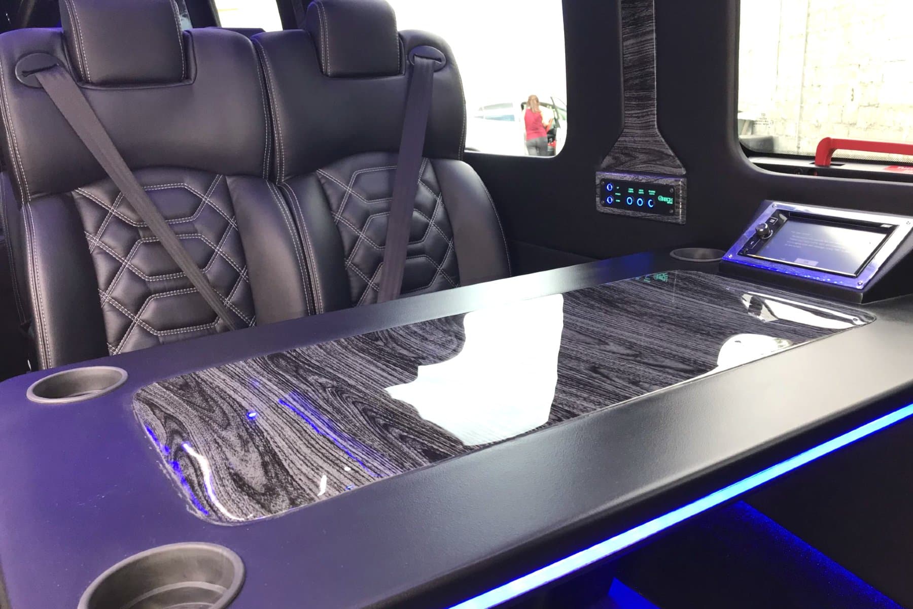 14 PAX Sprinter Van exterior 4