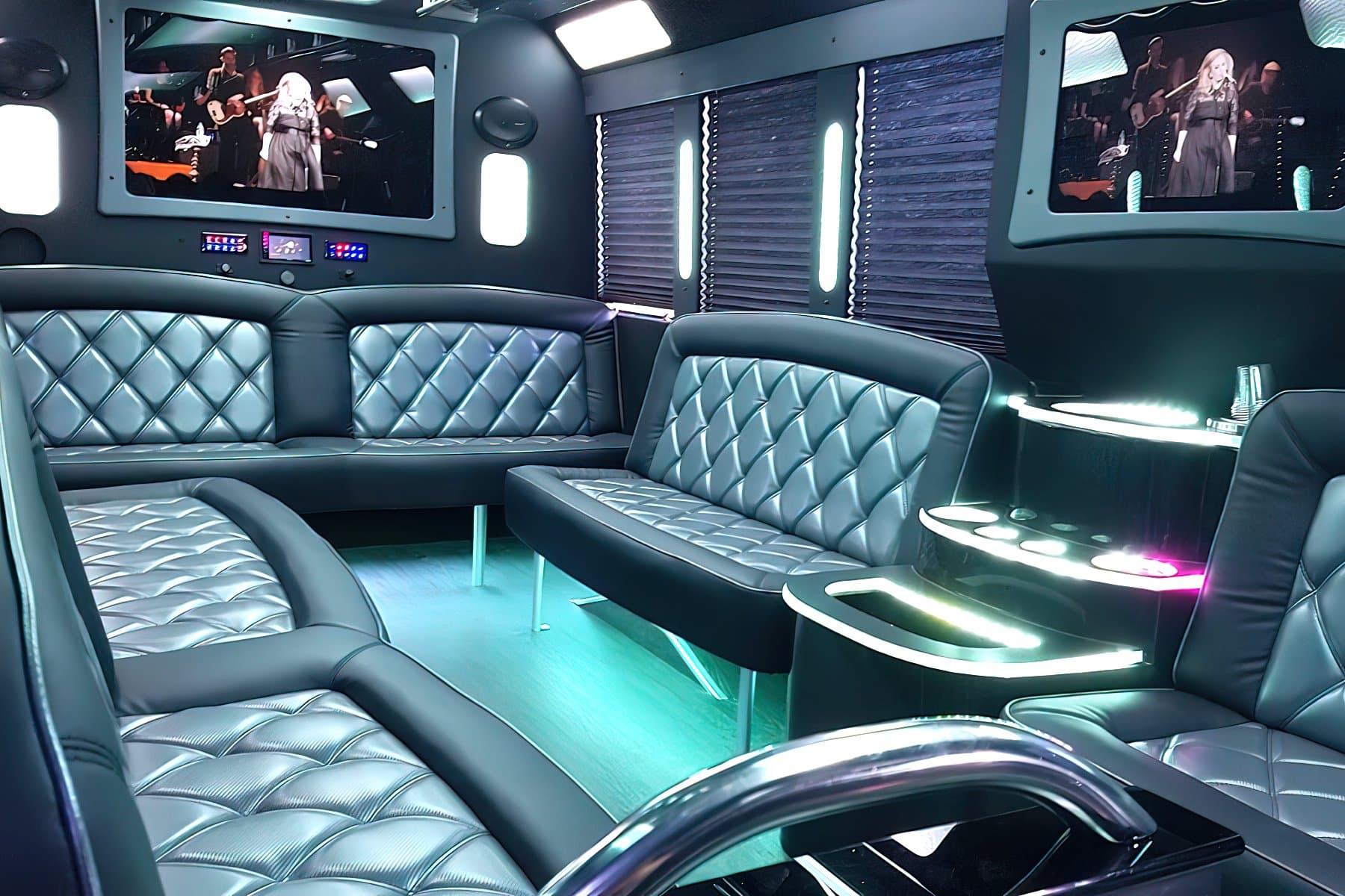 20 PAX Party Bus Limo exterior 4