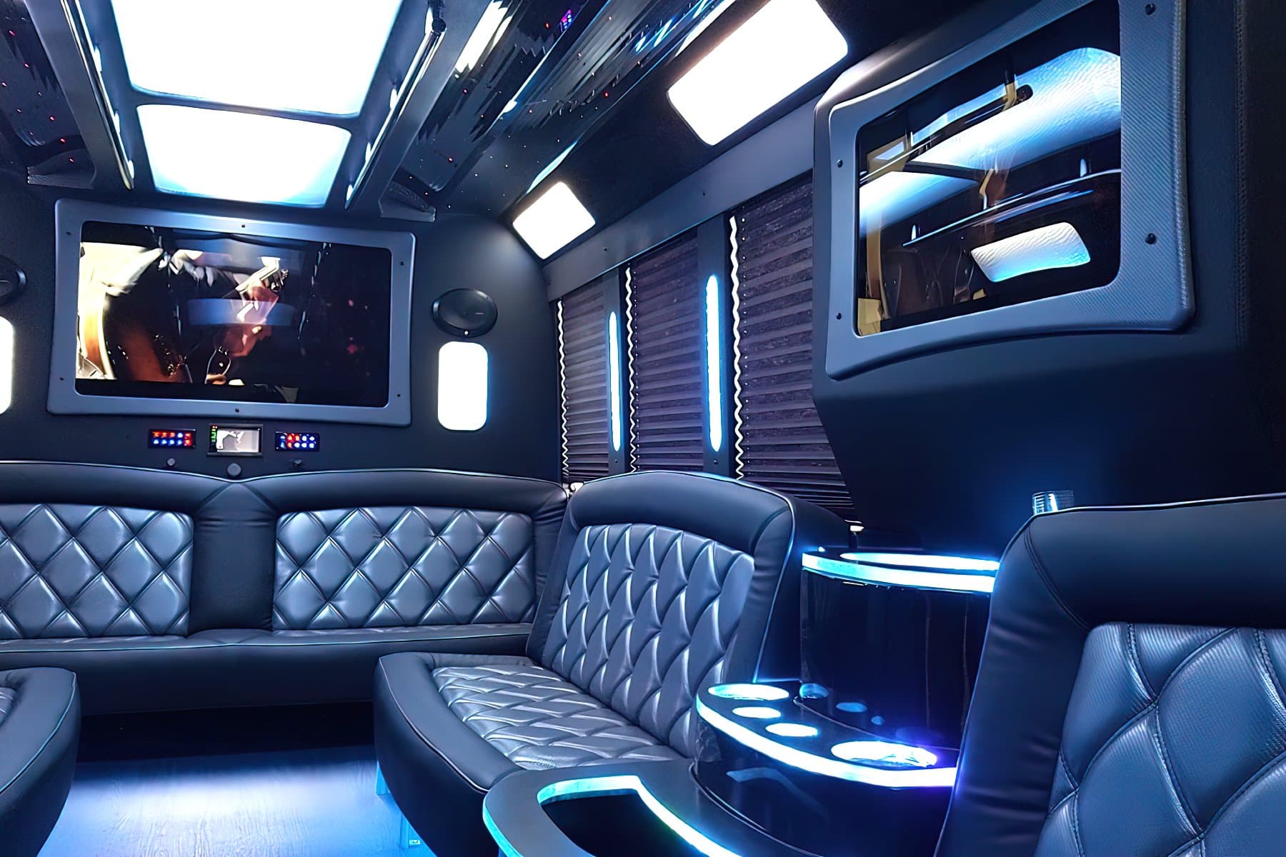 20 PAX Party Bus Limo exterior 11