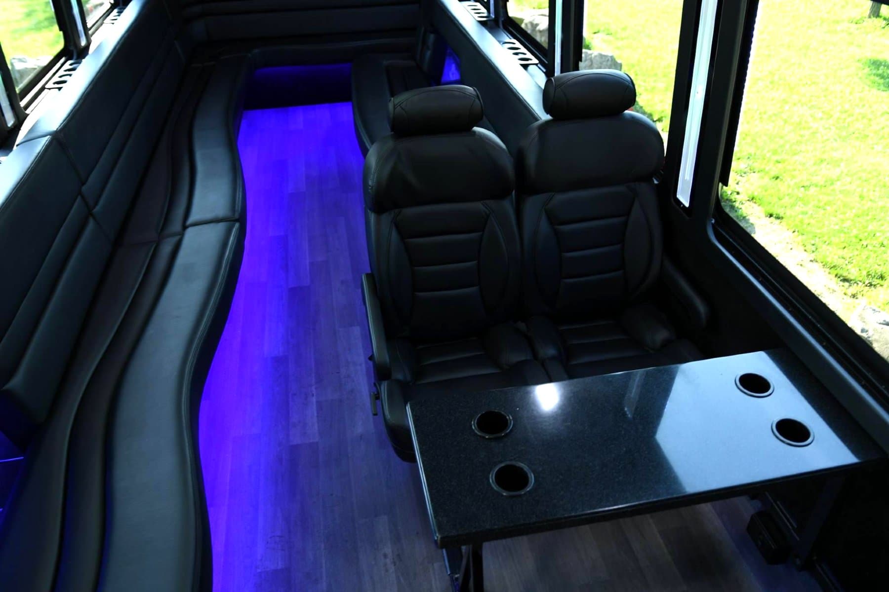 25 Passenger Limousine Bus exterior 3