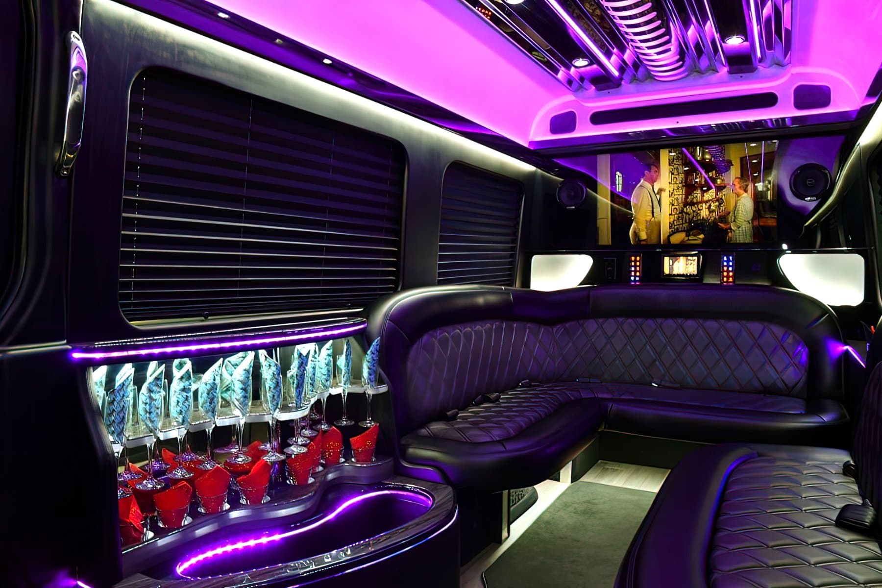 12 PAX MERCEDES PARTY BUS - Party Bus for charter