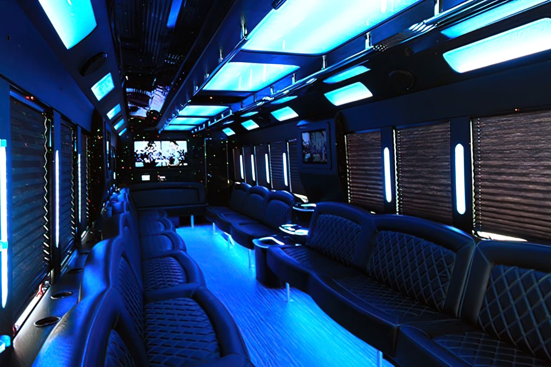 45 PAX Party Limo Bus exterior 3