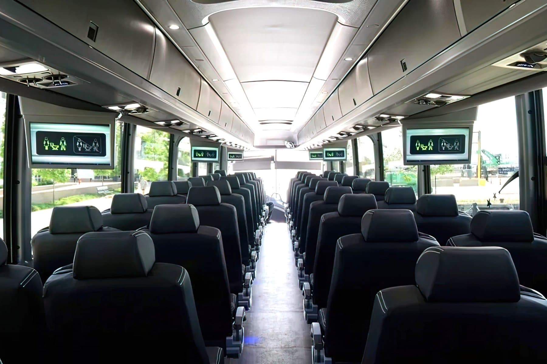 49 PAX Deluxe Motor Coach exterior 3