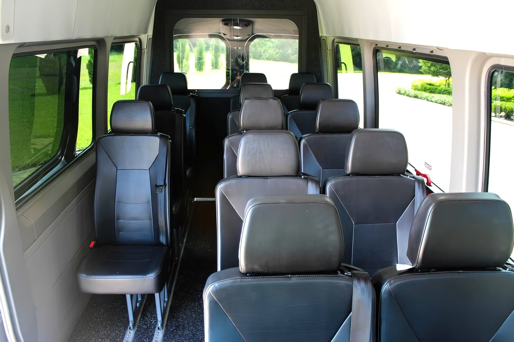 14 PAX Mercedes Sprinter Van exterior 2