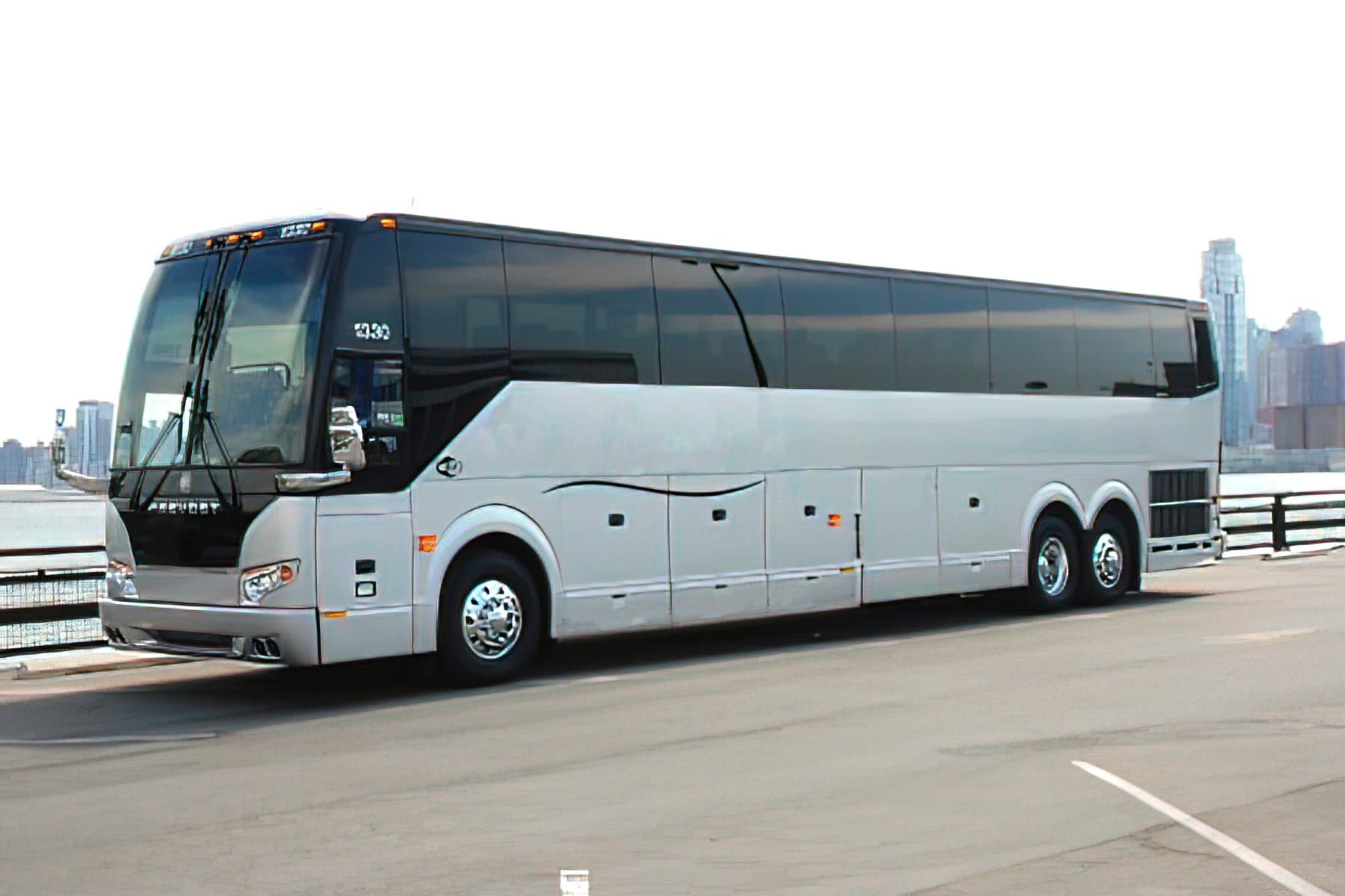 54 Passenger Prevost Coach - Motor Coach for charter