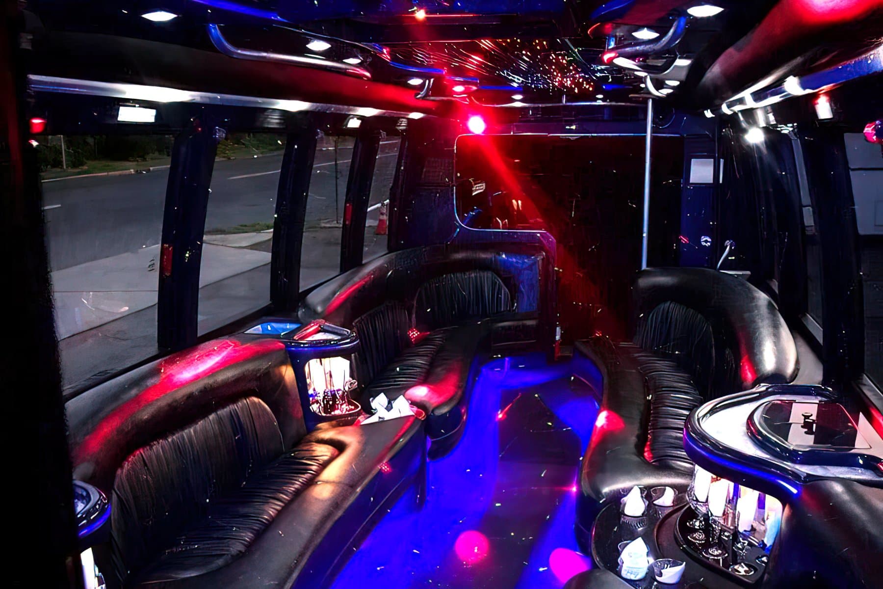 26 PAX Party Bus With Bathroom exterior 2
