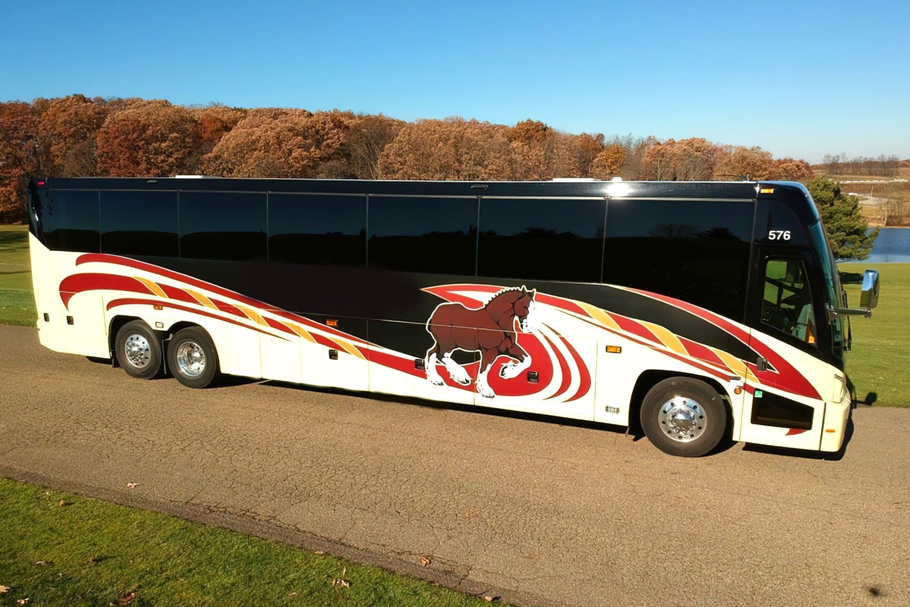 54 Passenger Bus - Motor Coach for charter