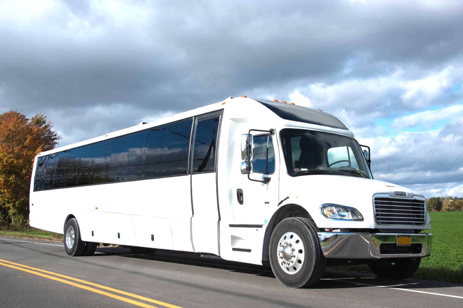 Mid Size Coach with Lavatory - Motor Coach for charter