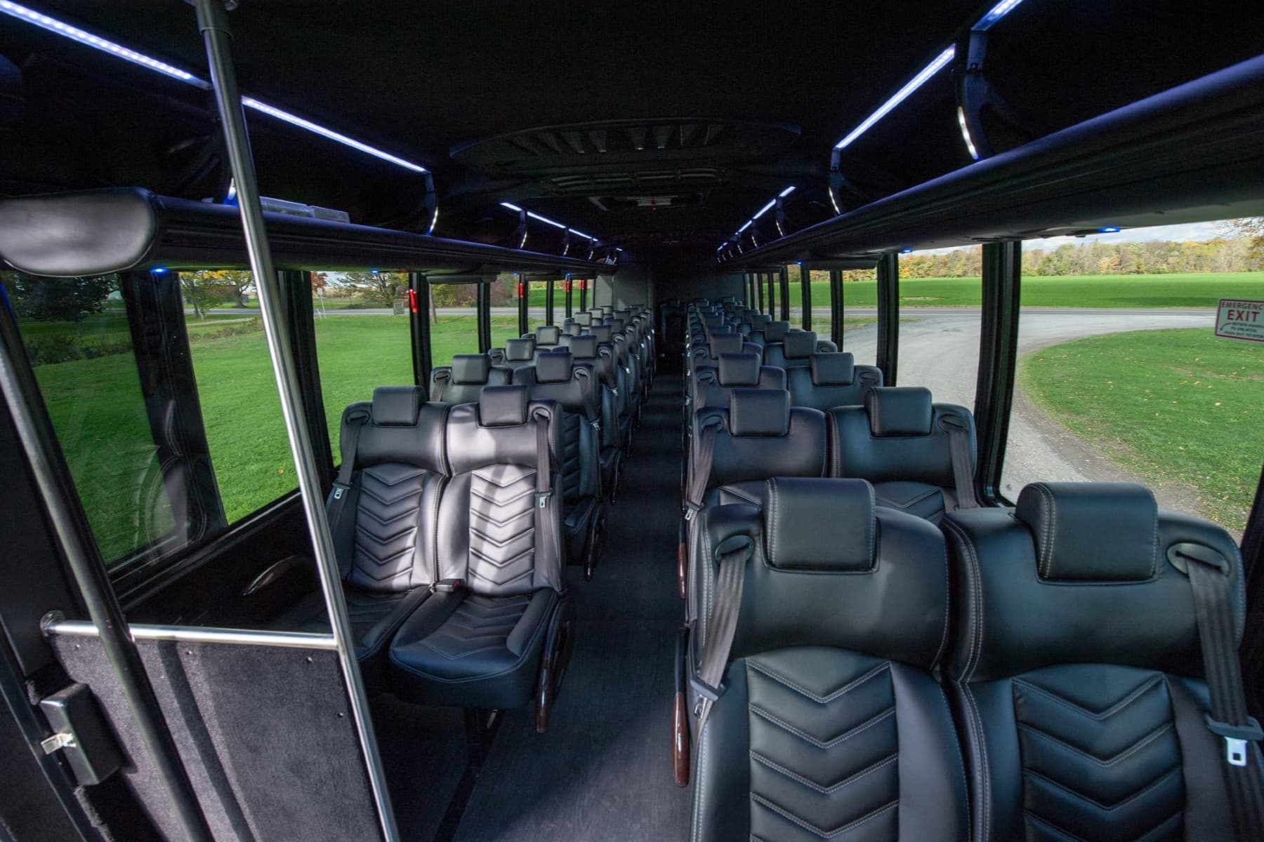 Mid Size Coach with Lavatory exterior 2