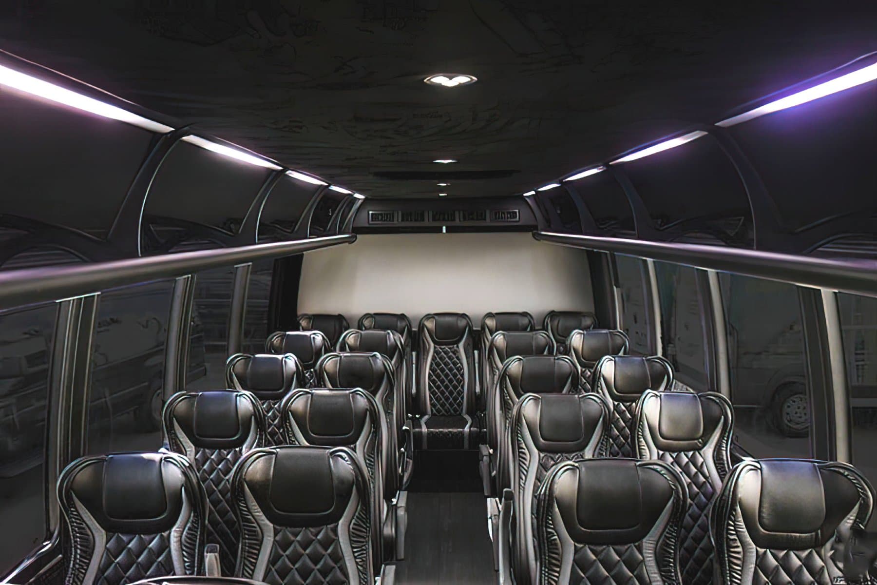 27 PAX Luxury Mini Coach exterior 3