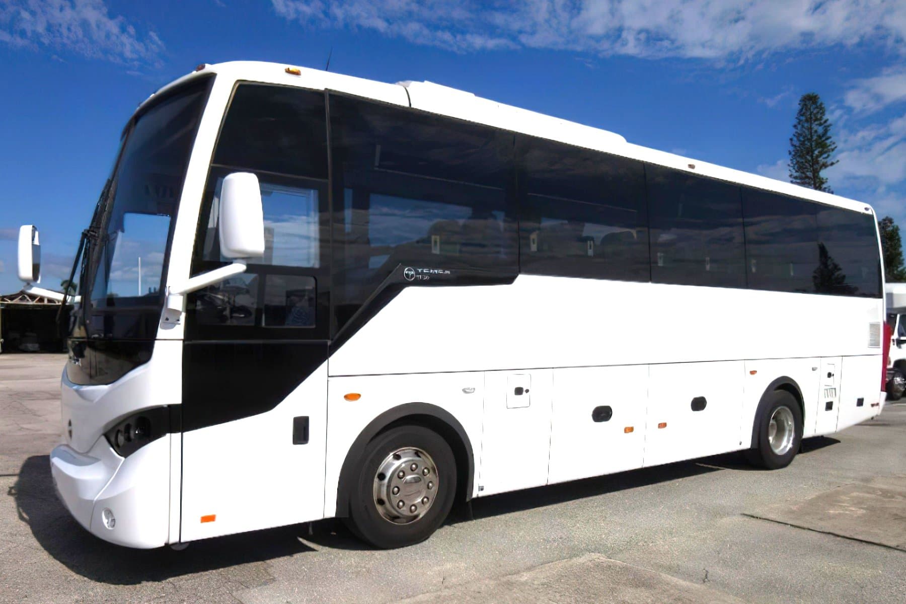 35 PAX  Bus With Restroom - Motor Coach for charter