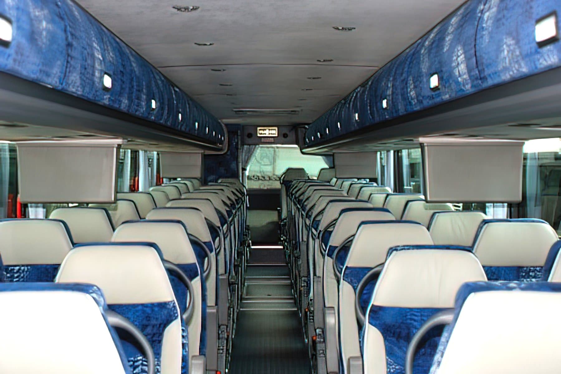 54 Passenger Van Hool Coach exterior 2