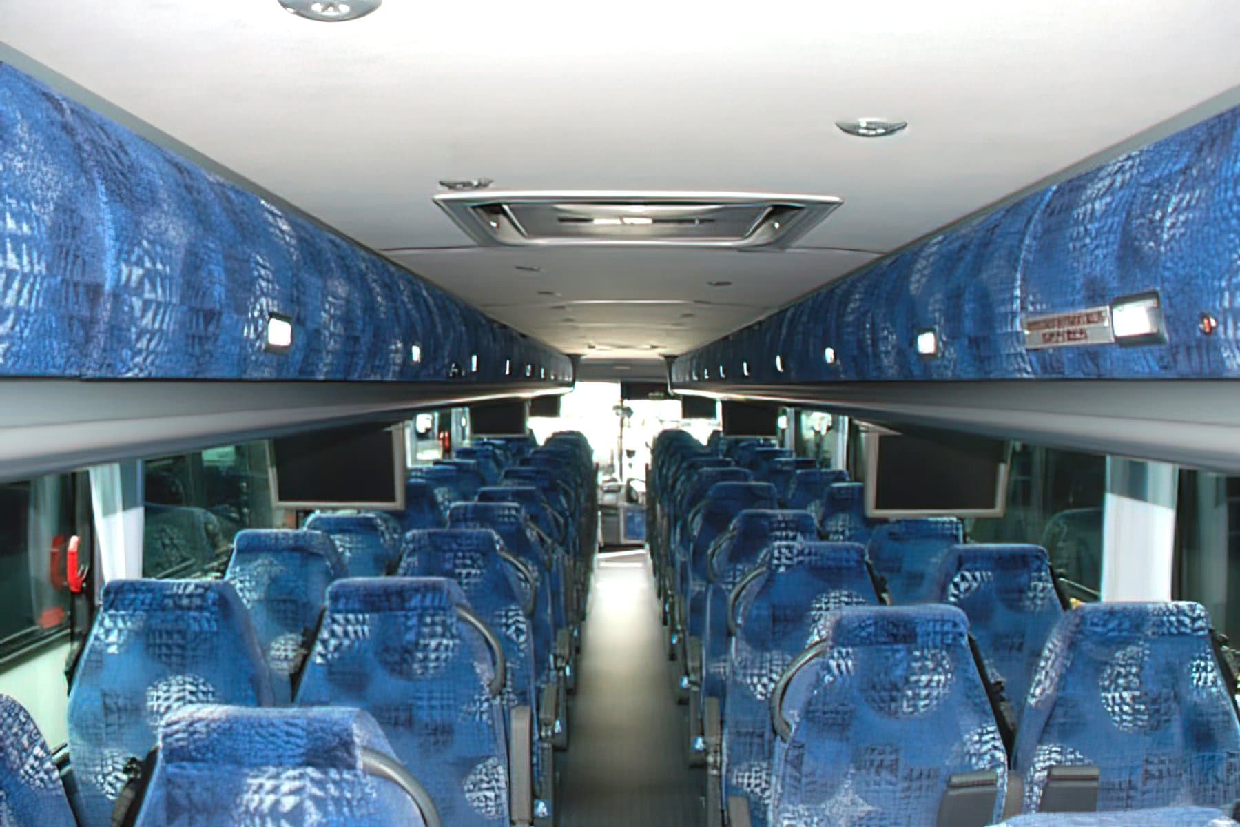 54 Passenger Van Hool Coach exterior 3