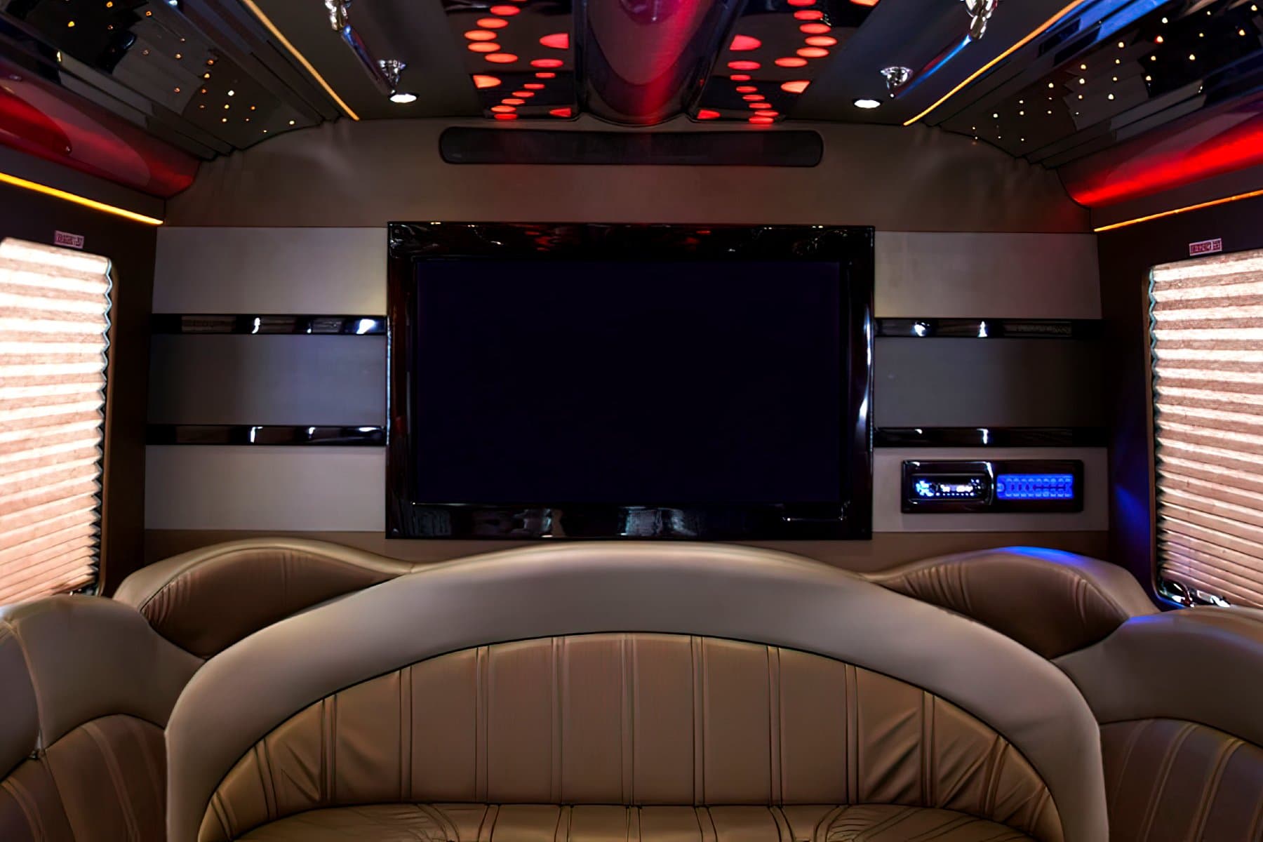 22 PAX Party Limo Bus exterior 3