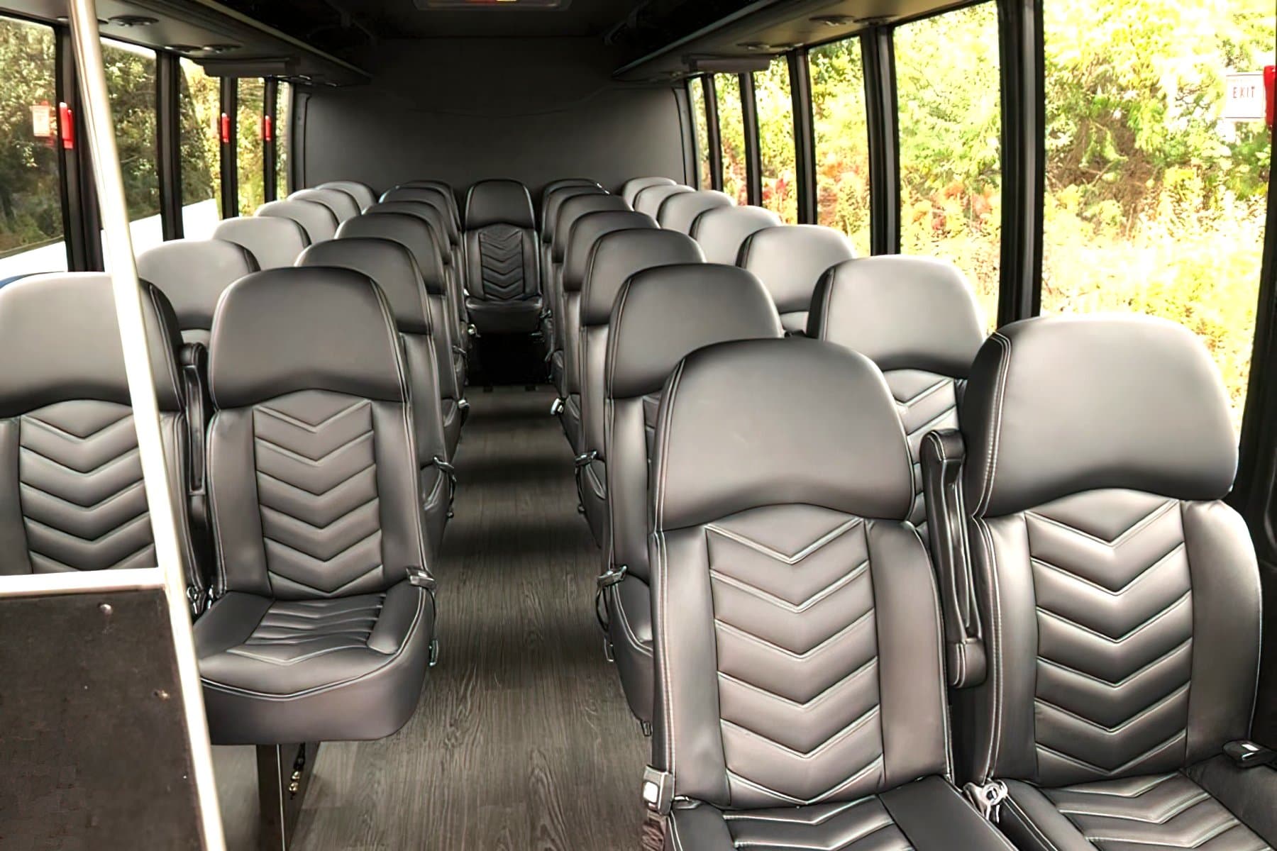 27 Passenger Coach Bus exterior 2