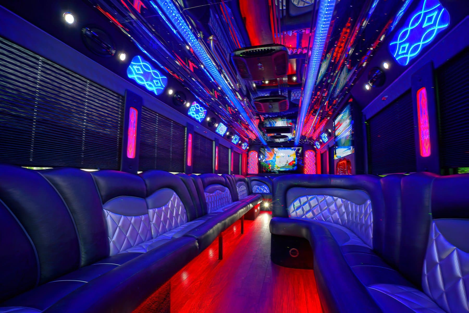 42 Passenger Party Bus exterior 2