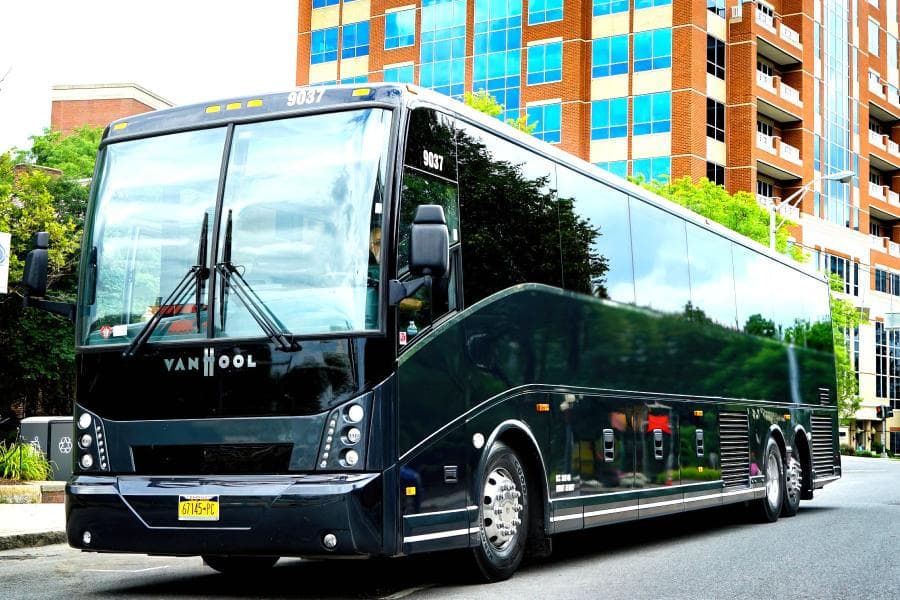 52 PAX Vanhool Coach Bus